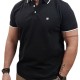 Rebase Ανδρική Μπλούζα Polo 241-RPS-302 BLACK