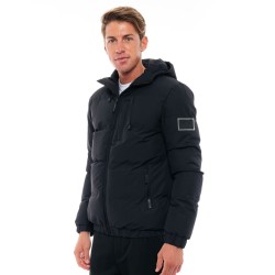 BISTON 48-201-009 BLACK Ανδρικό κοντό μπουφάν