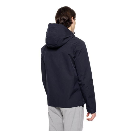 Splendid fashion ανδρικό πανωφόρι με κουκούλα 51-201-044 NAVY