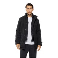 SPLENDID 54-201-096 BLACK Ανδρικό κοντό μπουφάν με γιακά 