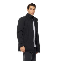 SPLENDID 54-201-096 BLACK Ανδρικό κοντό μπουφάν με γιακά 