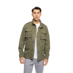 Splendid ανοιξιάτικο πανωφόρι τύπου σαφαρι με τσεπες 53-201-049 KHAKI 