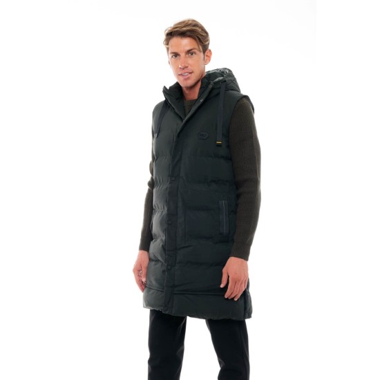 SPLENDID 48-202-008 DK GREEN Ανδρικό γιλέκο μπουφάν