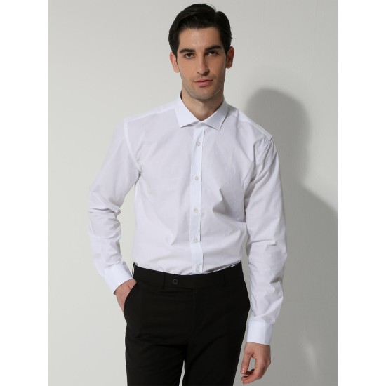 TRESOR 337350 WHITE Πουκάμισο GENARO 