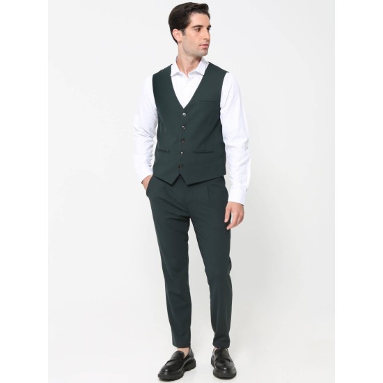 Ανδρικό Υφασμάτινο Γιλέκο FINN 9473 GREEN