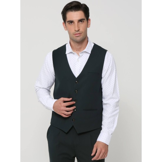 Ανδρικό Υφασμάτινο Γιλέκο FINN 9473 GREEN