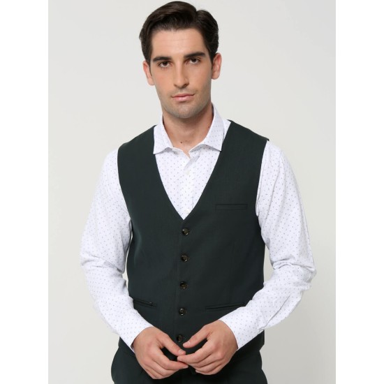 Ανδρικό Υφασμάτινο Γιλέκο FINN 9473 GREEN