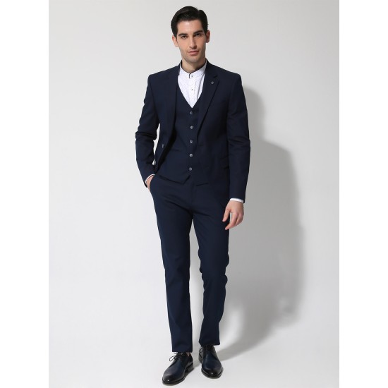 TRESOR 4461 BLUE Ανδρικό Παντελόνι Κοστουμιού "BOSCO"