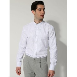 TRESOR 33-6105 White Ανδρικό πουκάμισο "Censo"