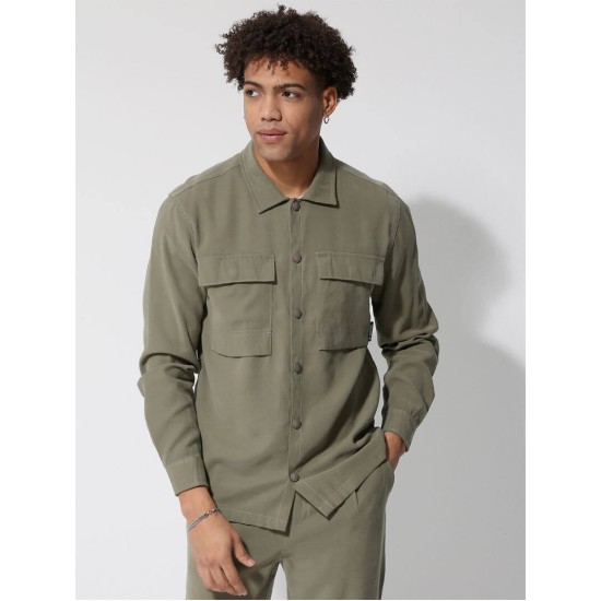 TRESOR 2153 KHAKI Πουκάμισο με κουμπιά "UGO" TRESOR 2153 KHAKI Πουκάμισο με κουμπιά "UGO"
