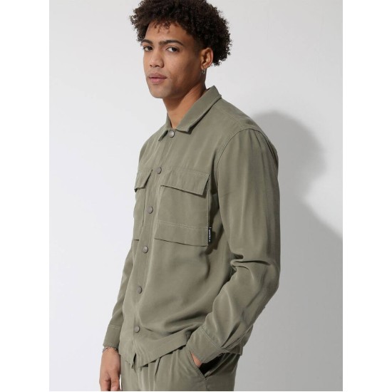TRESOR 2153 KHAKI Πουκάμισο με κουμπιά "UGO" TRESOR 2153 KHAKI Πουκάμισο με κουμπιά "UGO"
