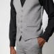 TRESOR Ανδρικό Γιλέκο Με Κουμπάκια GUNTHER 9433 GREY 