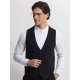 TRESOR Ανδρικό Γιλέκο Με Κουμπάκια ADAN 9433 BLACK