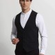 TRESOR Ανδρικό Γιλέκο Με Κουμπάκια ADAN 9433 BLACK