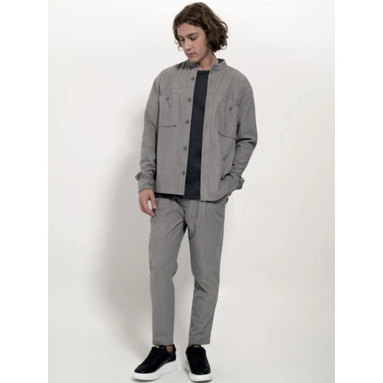 Ανδρικό Κοτλέ Φορμοπαντέλονο 7/8 LUIGI 4185 GREY