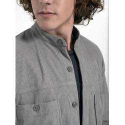 TRESOR Over Πουκάμισο LUIGI 2185 GREY 