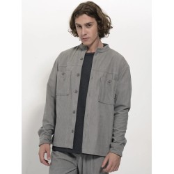 TRESOR Over Πουκάμισο LUIGI 2185 GREY 