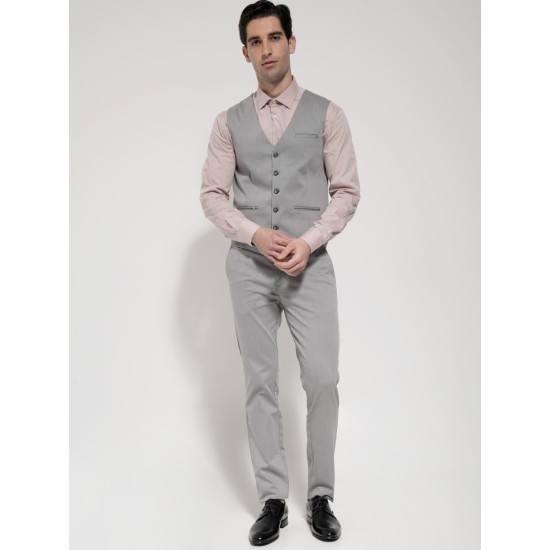 Ανδρικό παντελόνι κοστουμιού TRESOR 4483 GREY 