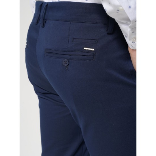 Ανδρικό παντελόνι κοστουμιού TRESOR 4483 BLUE